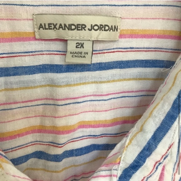 Boyfriend Fit Striped Shirt - Picture 5 of 6